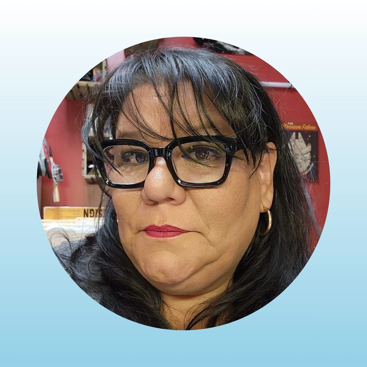 Photo of Midland Public Library's champion, Nahanni Born