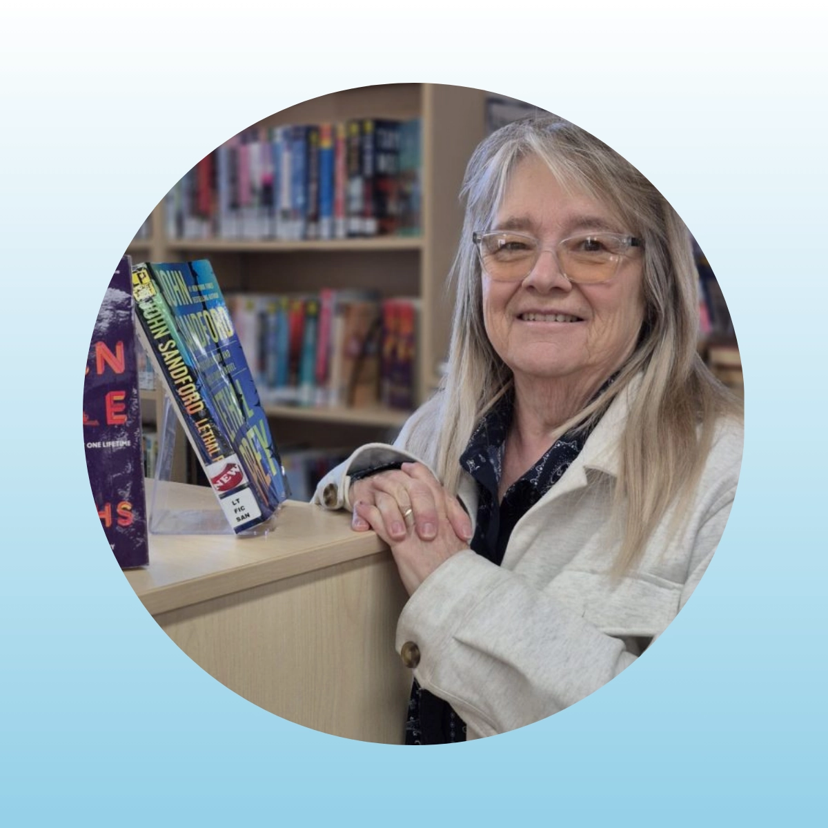 Photo of Ramara Public Library's champion, Jo-Helen Berner