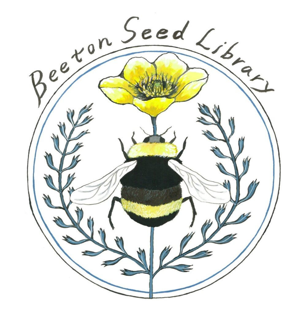 Beeton Seed Library Logo